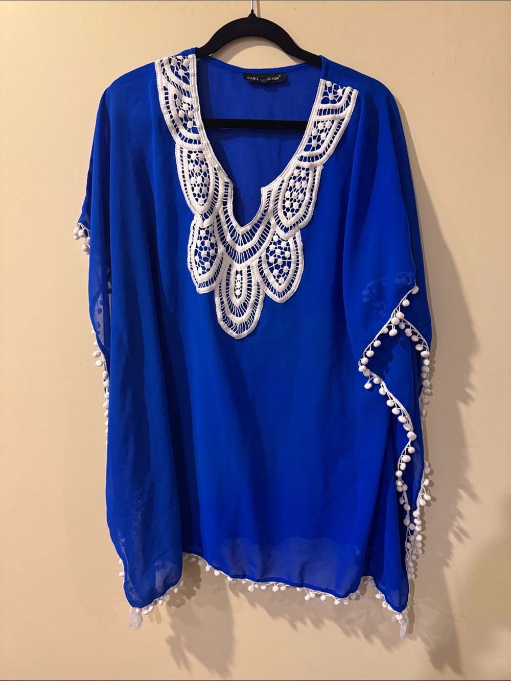 Club Z Collection Medium Royal Blue cover up